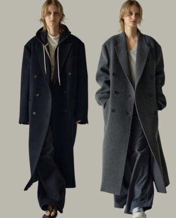 Loose And Lazy Style Thickened Woolen Coat