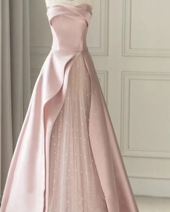 Light Luxury Annual Meeting Engagement Dress Bra